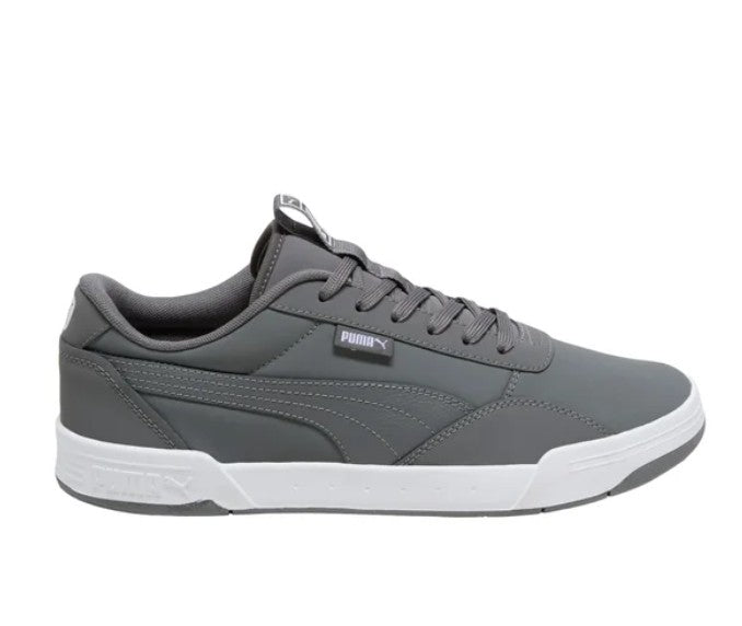 PUMA Men's Size 10.5 Skate Sneakers Lace-up Court Shoes, Gray