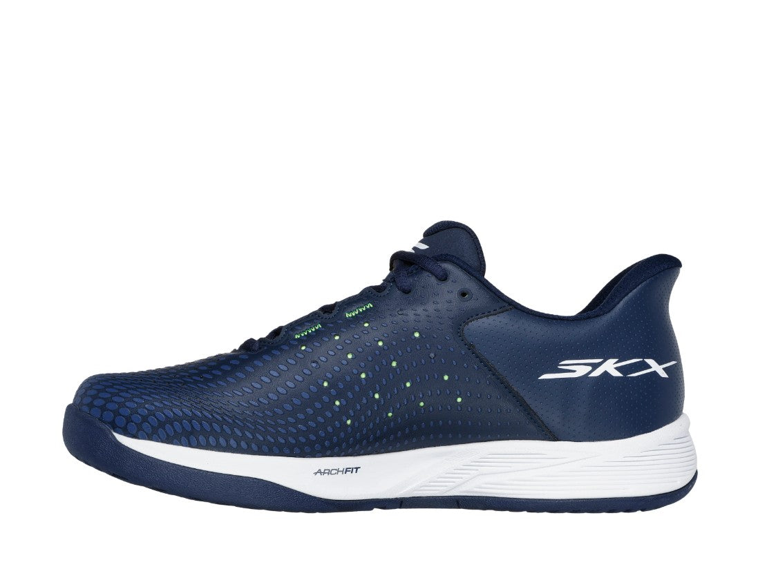 Skechers Men's Size 12, Viper Court Reload Slip-ins Pickleball Shoes, Navy