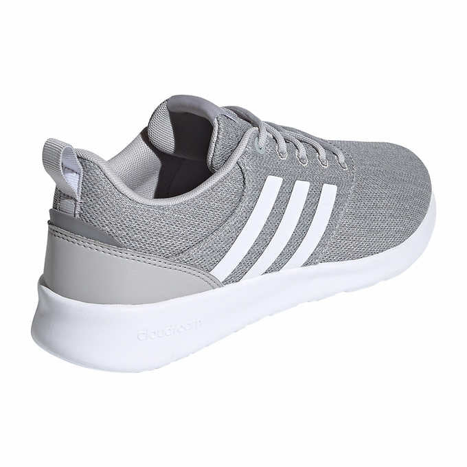 adidas Ladies' Size 7.5 QT Racer 2.0 Sneaker Running Shoes Gray, Customer Return