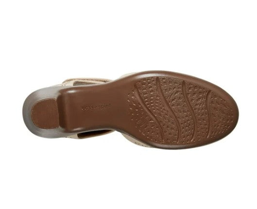 Easy Spirit Women's Size 9.5 M, Caty Mary Jane Pumps Comfort Heels, Almond