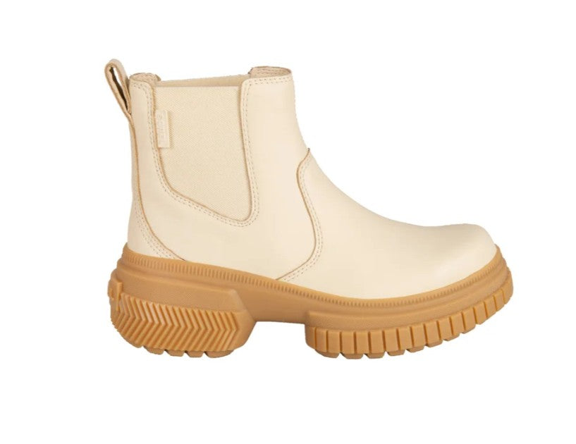 SOREL Women's Size 8, Ona Ave Waterproof Chelsea Boots, Honey White