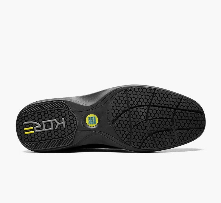 Nunn Bush Men's Size 9 M, KORE Pro PT Slip Resistant Oxford Dress Shoes, Black