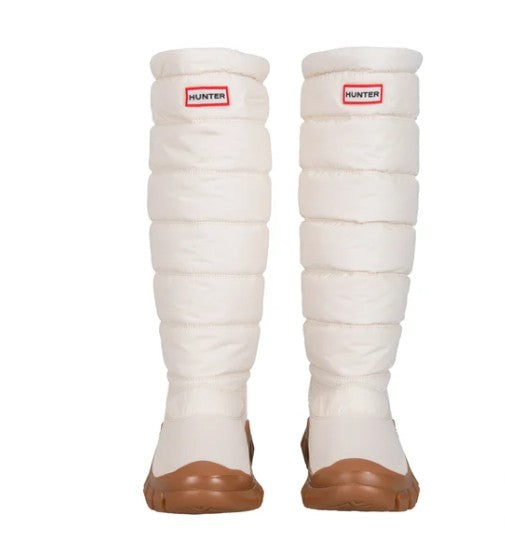 Hunter Ladies' Size 8 Intrepid Tall Snow Boots, White, New in Box