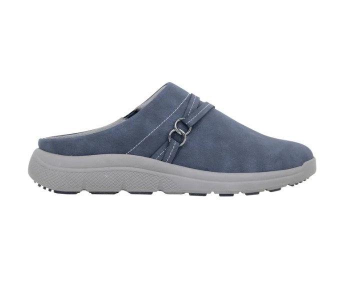 JSport Women's Size 8, Gina Comfort Mule Slip-on Shoes, Navy