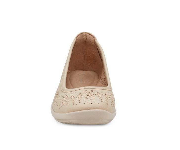 Easy Spirit Alessia Womens Size 8.5 WW, Slip-On Ballet Flats Shoes, Natural