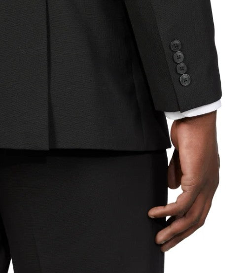 Nautica Men’s Size 44 Short Separates Suit Jacket, Active Stretch, Black