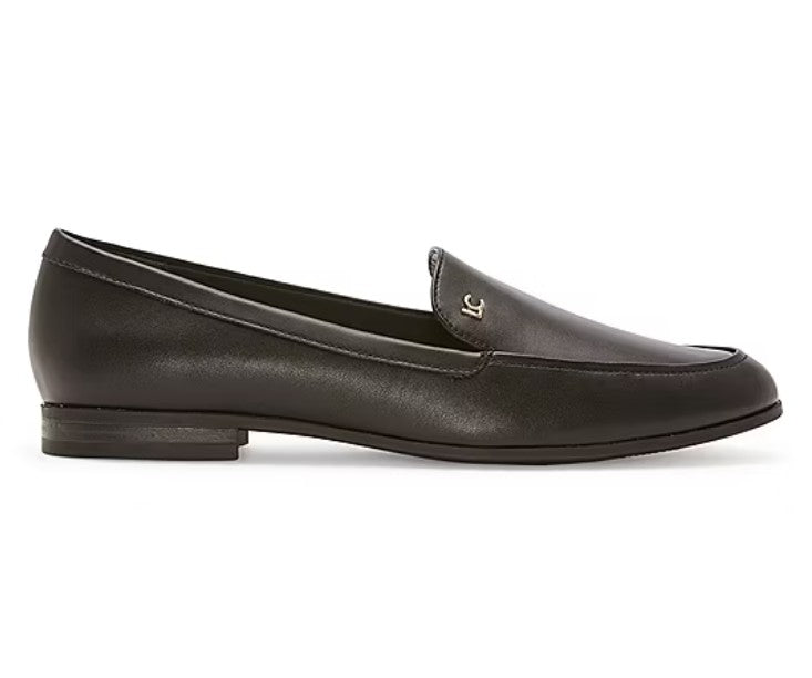 Liz Claiborne Women's Size 9.5 Wide, Zaria Flats Loafers, Black, NEW (NO BOX)