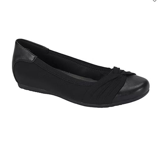 Baretraps Marcie Womens Size 8.5, Round Closed Toe Slip-On Shoes, Black, Grade A