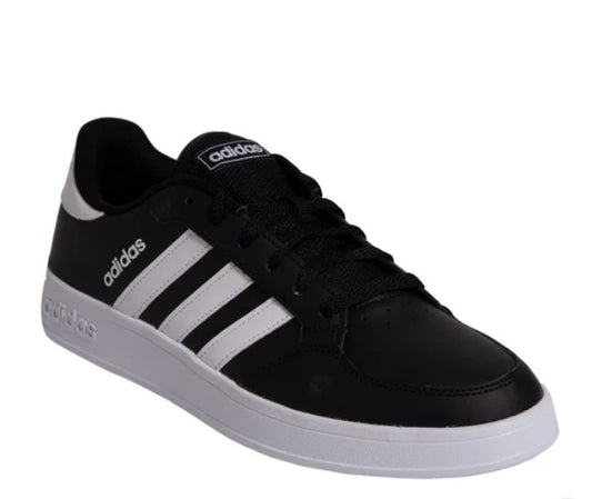 adidas Men's Size 13, Breaknet Court Shoes, Black/White FX8708