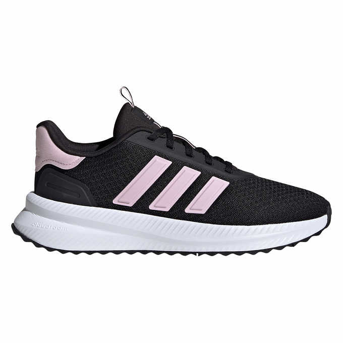 adidas Ladies' Size 9, X_PLR Path Sneaker Running Shoes, Black/Pink, Customer Return