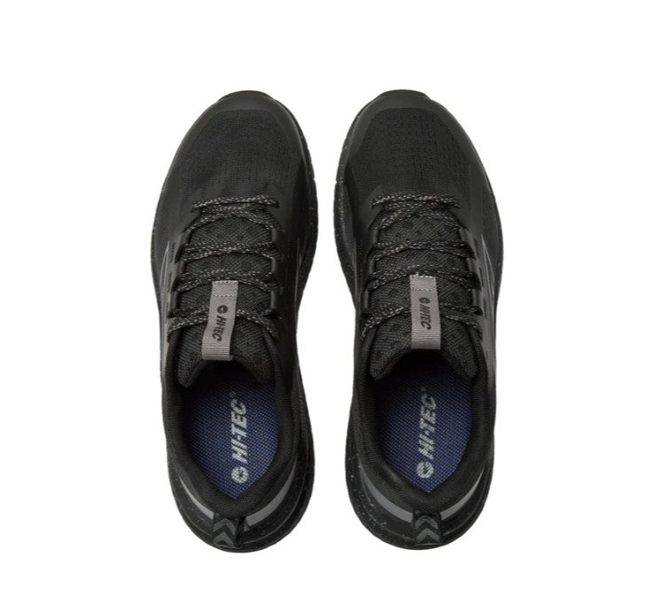 Hi Tec Men's Size 13, Lace-up Athletic Trail Shoes, Black, Grade A