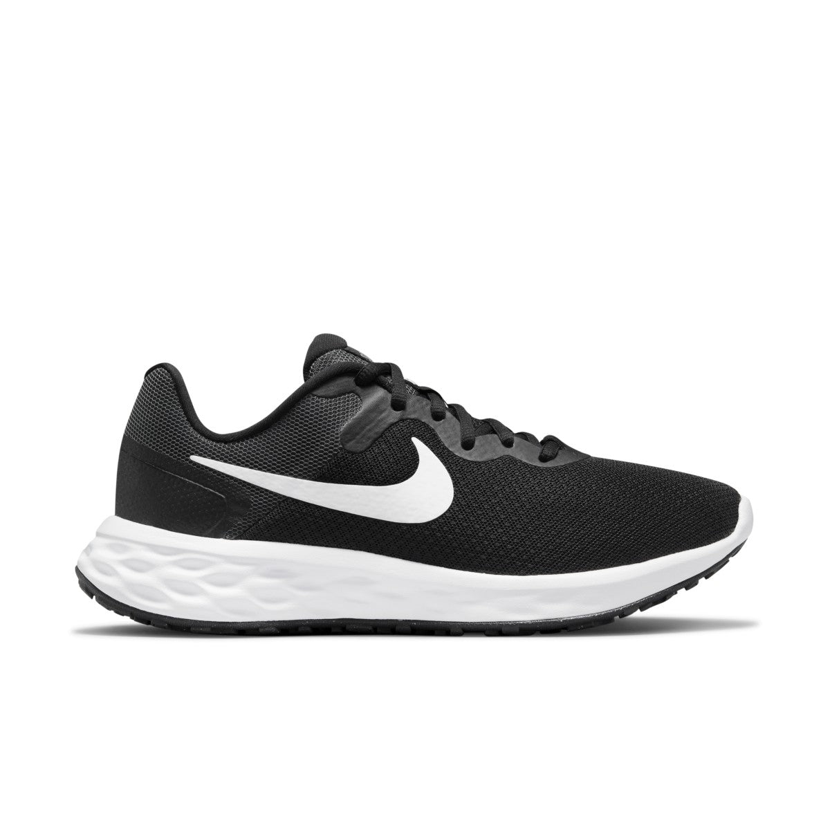 Nike Revolution 6 NN Ladies Size 9.5 Running Shoes, Black/White, Customer Return