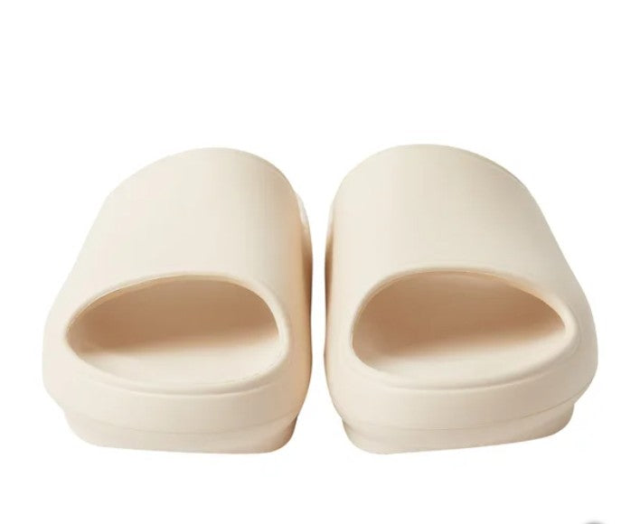 32 Degrees Unisex Size Large (W 9-10 / M 7-8) Cushion Slide Sandal, Cream