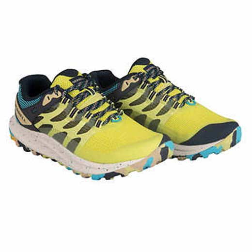 Merrell Ladies' Size 6.5 Antora 3 Athletic Sneaker Shoe, Yellow