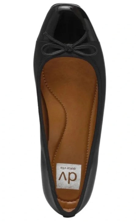 DV by Dolce Vita Ladies' Size 10, DW624783, Ballet Flats Dress Shoes, Black