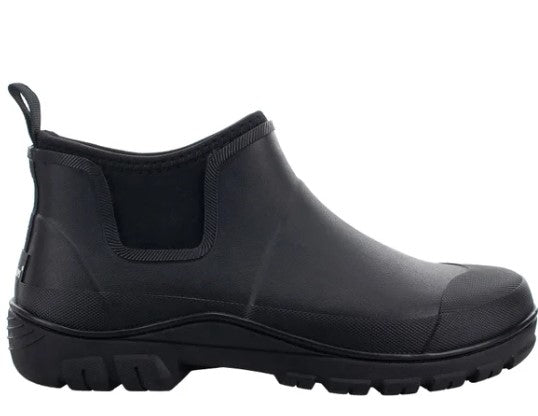 Staheekum Men's Size 13 Waterproof Ankle Rain Boot, Black, Customer Return