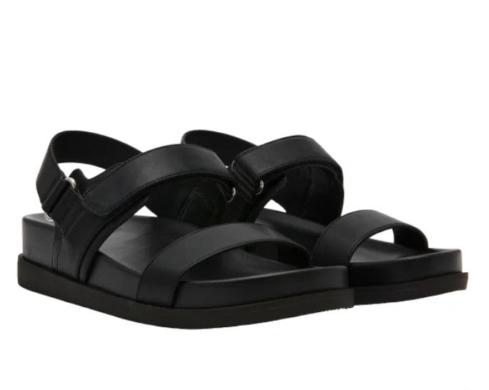 DV by Dolce Vita Women's Size 7 Strap Sandals, Black, Grade A