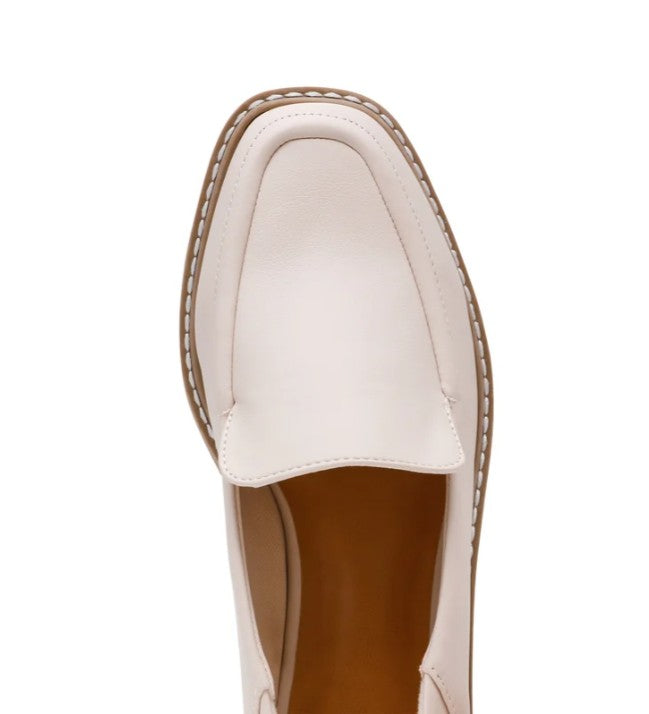 DV by Dolce Vita Women's Size 9, Flirty Loafers Flats Slip-On Shoes, Ivory