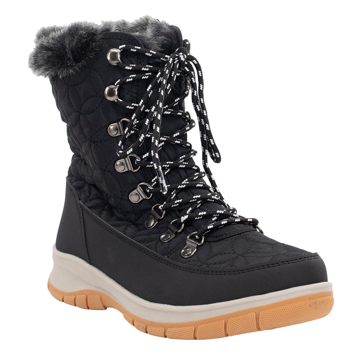 Chooka Women's Size 7, Belltown, Mid Cold Rated -20 Winter Boots, Black