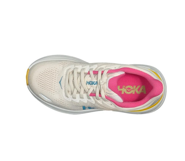 HOKA Bondi 9 Ladies' Size 7.5, Athletic Shoes Sneakers, Alabaster / Birch