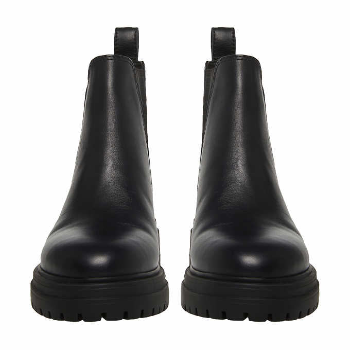 Steve Madden Handout Chelsea Boot Ladies Size 11, Black Leather, Customer Return