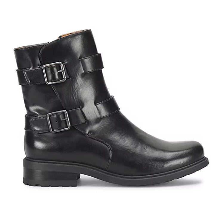 BOC by Born Womens Size 6.5 M, Camile Faux Leather Booties, Black