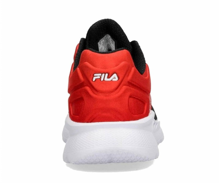 FILA Lightspin Men's Size 9.5, Running Shoes Sneakers, Black & Red
