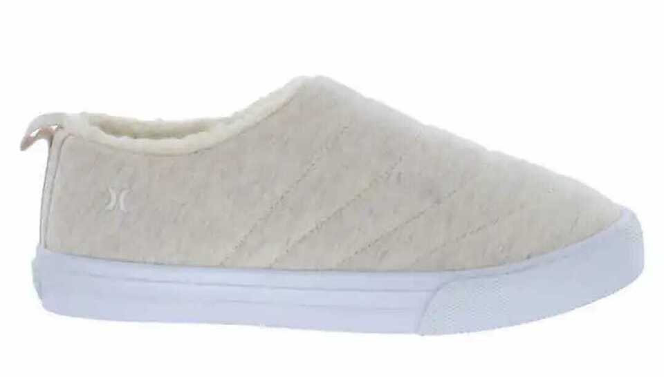 Hurley Arlo Puff Ladies' Size 9, Lined Clog Shoe, Beige (Natural), New Ships without Box