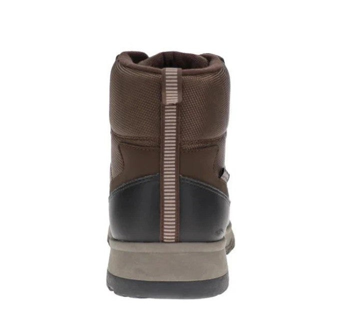 Weatherproof Men's Jenkins Size 13, Lace-Up Sneaker Ankle Boots, Brown