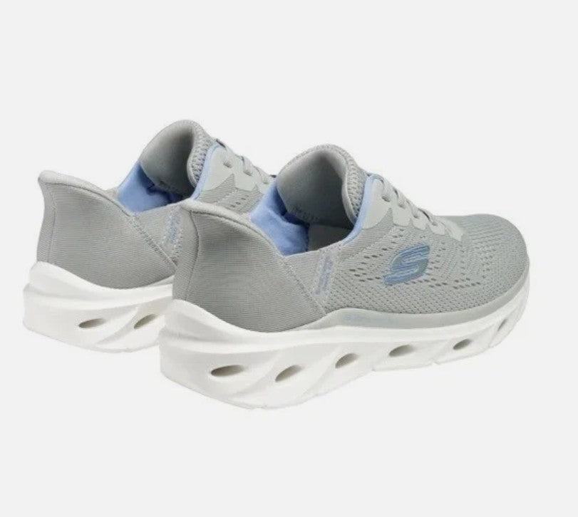 Skechers Women's Size 10, Hands Free Glide Step Sneakers Shoes, Gray