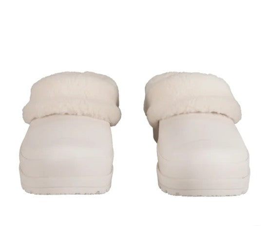 Hunter Ladies' Size 8 PLAY Insulated Clogs Shoes, White Willow, New in Box