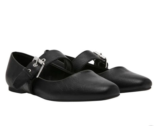 DV by Dolce Vita Ladies' Size 9 Mary Jane Flat Shoes, Black, NWOB