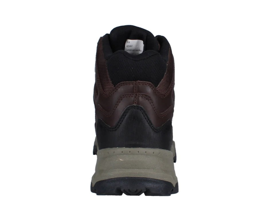 Khombu Men's Size 9, Kenny Waterproof Mid Hiking Boots, Brown