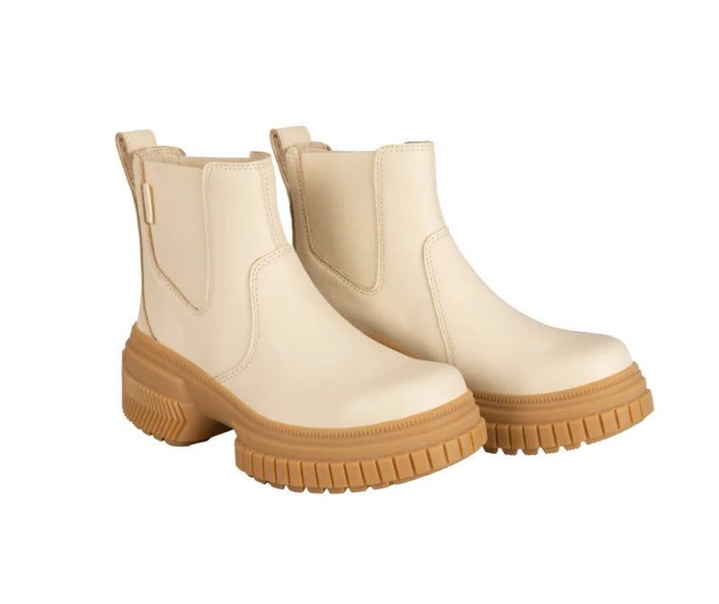 SOREL Women's Size 8, Ona Ave Waterproof Chelsea Boots, Honey White
