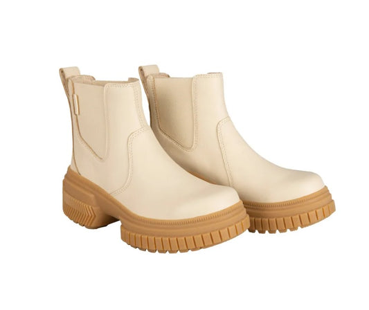 SOREL Women's Size 8, Ona Ave Waterproof Chelsea Boots, Honey White