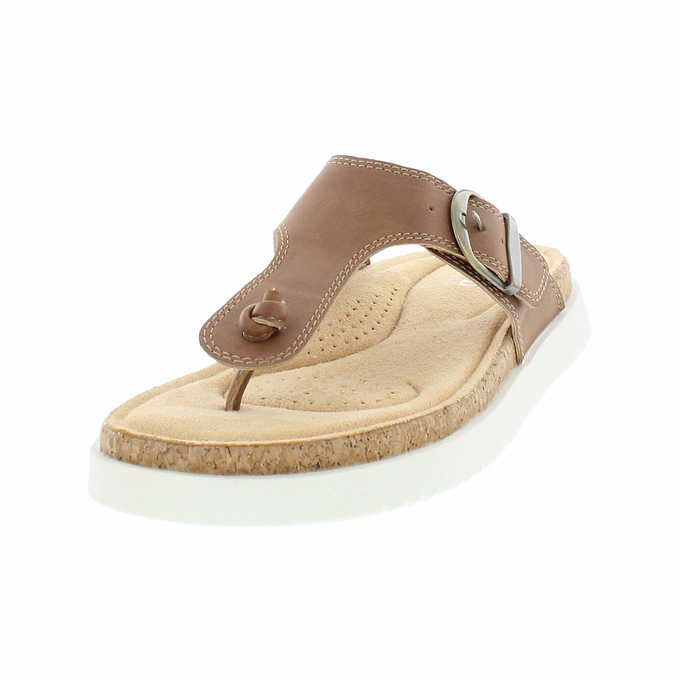 Izod Ladies' Size 8, Charcy Strap Sandal, Brown NEW SHIPS WITHOUT BOX