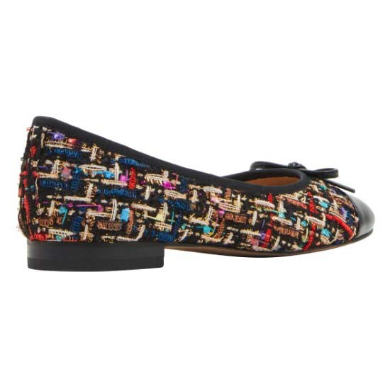 Steve Madden Ladies' Size 9 Flat Slip On Shoes, Bow, Multi Color, New with Tags