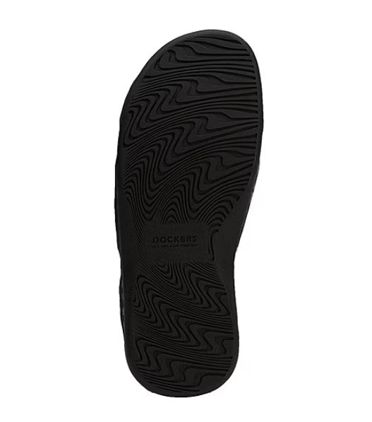 Dockers Men's Size 10 Wide, Sunland Slide Memory Foam Sandals, Rust, Grade A