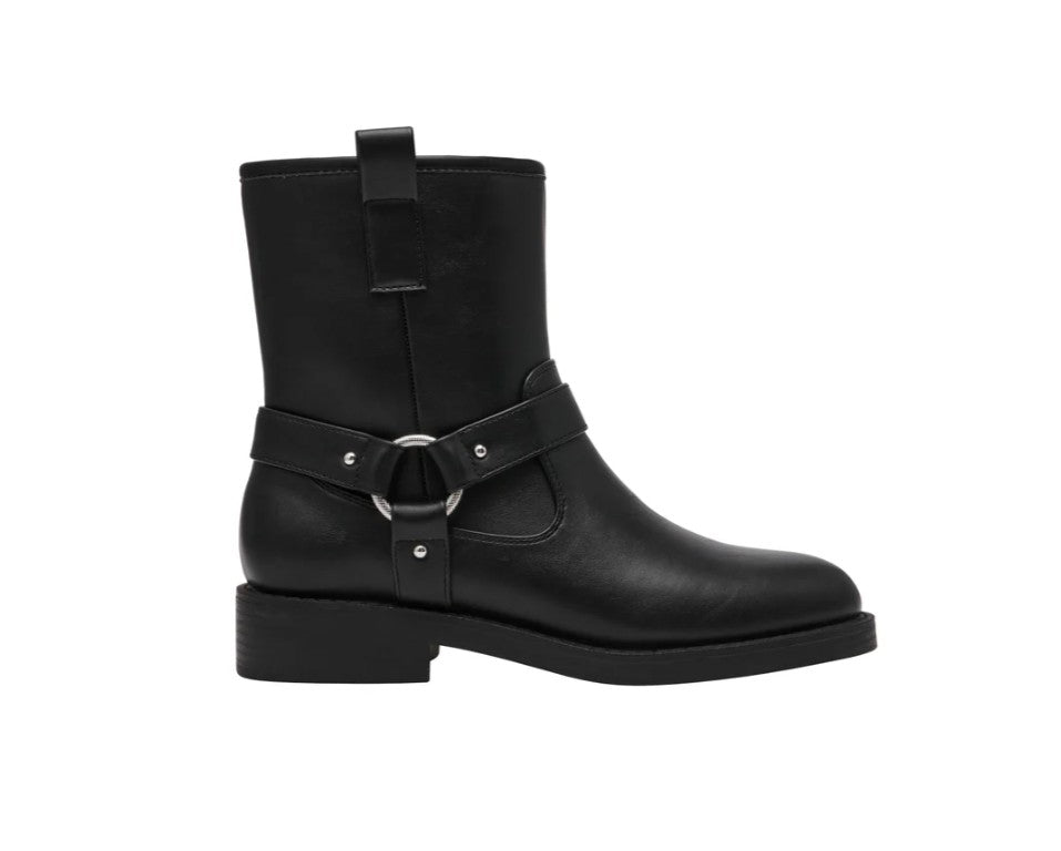 DV by Dolce Vita Women's Size 8, Moto Mid-Calf Boots, Black