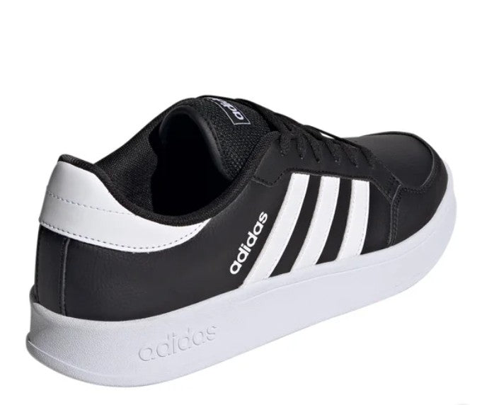 adidas Men's Size 13, Breaknet Court Shoes, Black/White FX8708