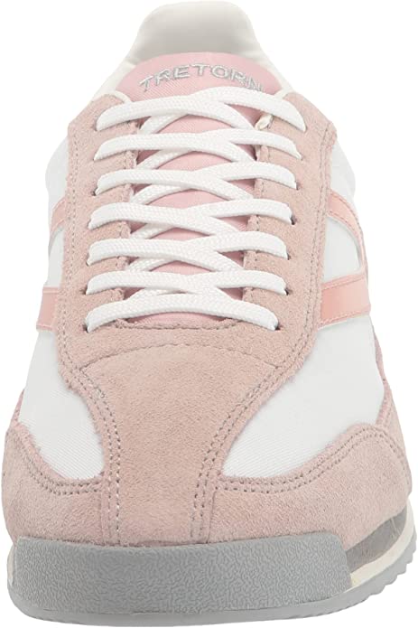 Tretorn Women's Size 9, Rawlins Retro Lace-up Sneaker, Blush, Grade A