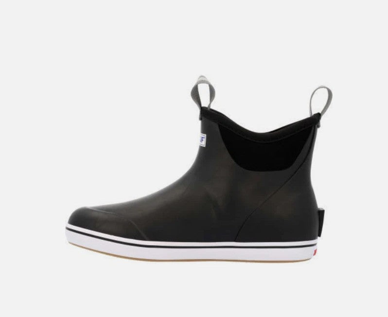 XTRATUF Ladies Size 10, Waterproof Ankle Deck Boot, Black, Grade A