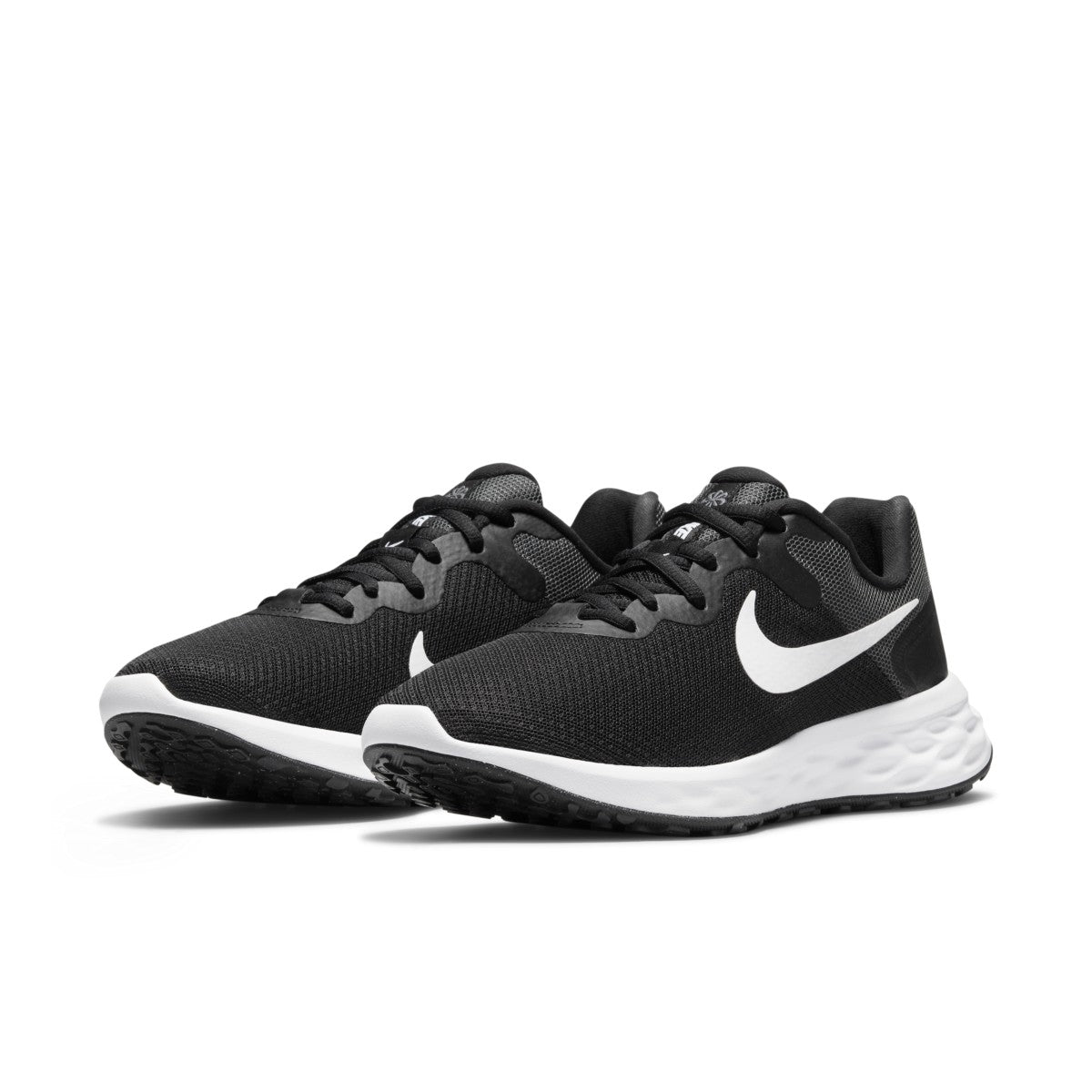 Nike Revolution 6 NN Ladies Size 9.5 Running Shoes, Black/White, Customer Return