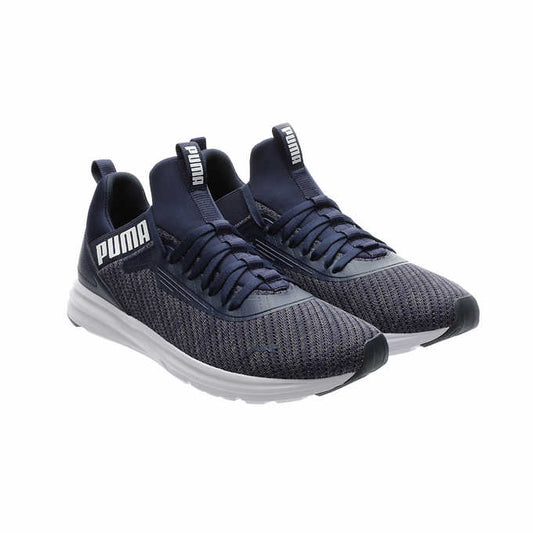 Puma Men's Size 13, Enzo Beta Woven V3 Athletic Sneaker, Blue, Customer Return