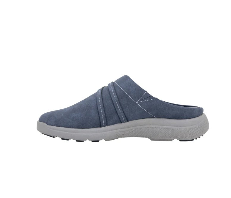 JSport Women's Size 8, Gina Comfort Mule Slip-on Shoes, Navy