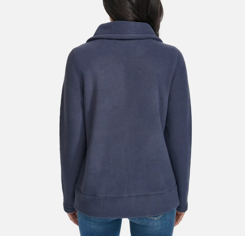 Calvin Klein Women's Size Large (10-12), Polar Fleece Jacket, Dark Gray, Grade A