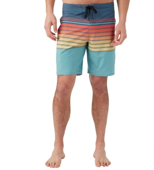 O'Neill Men's Size 34 Boardshorts 8 in. Swim Trunks, Multi