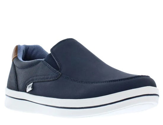 Izod Barlow Men's Size 12 Slip On Shoe, Navy, New in Box