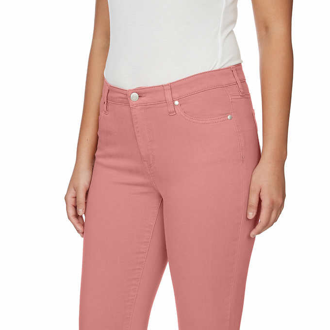 Buffalo Ladies' Size 8 Tencel Blend Ankle Pant, Old Rose (Pink)