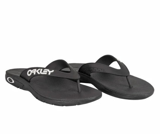 Oakley Men's Size 11, B1B Flip Flops Sandals, Black